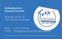 Gebäudeservice Ferrante Filderstadt bei Stuttgart